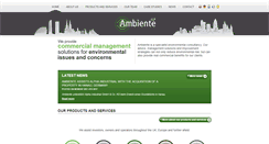 Desktop Screenshot of ambientellp.com